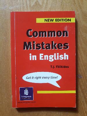 Common Mistakes in English: T.J. Fitikides: 9780582344587: : Books